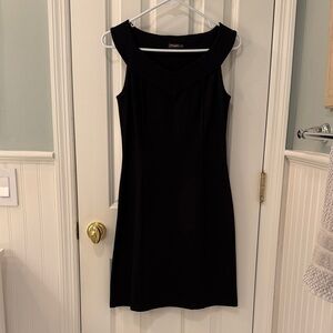 J. McLaughlin Elegant Black Mini Dress